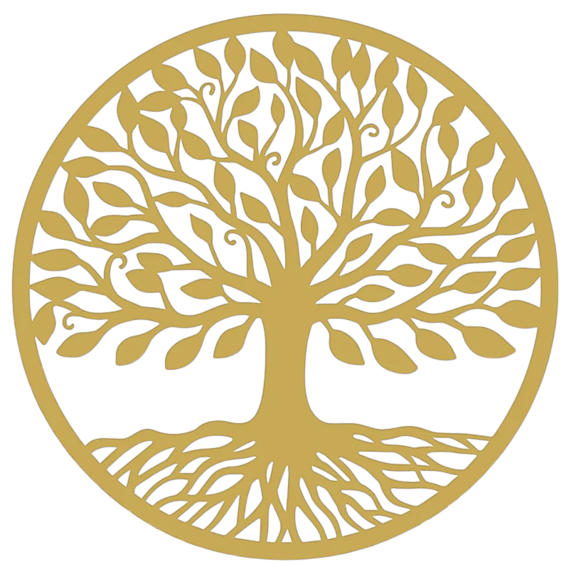 Adhésif pour vitre – Arbre de Vie - Sérénité, Nature et Équilibre - Bonheur de Lune