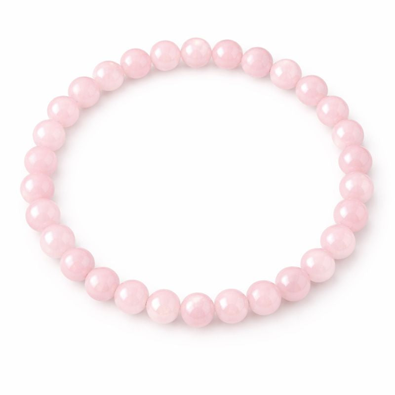Bracelet Quartz Rose 6 mm – Pierre Naturelle Apaisante – Bonheur de Lune