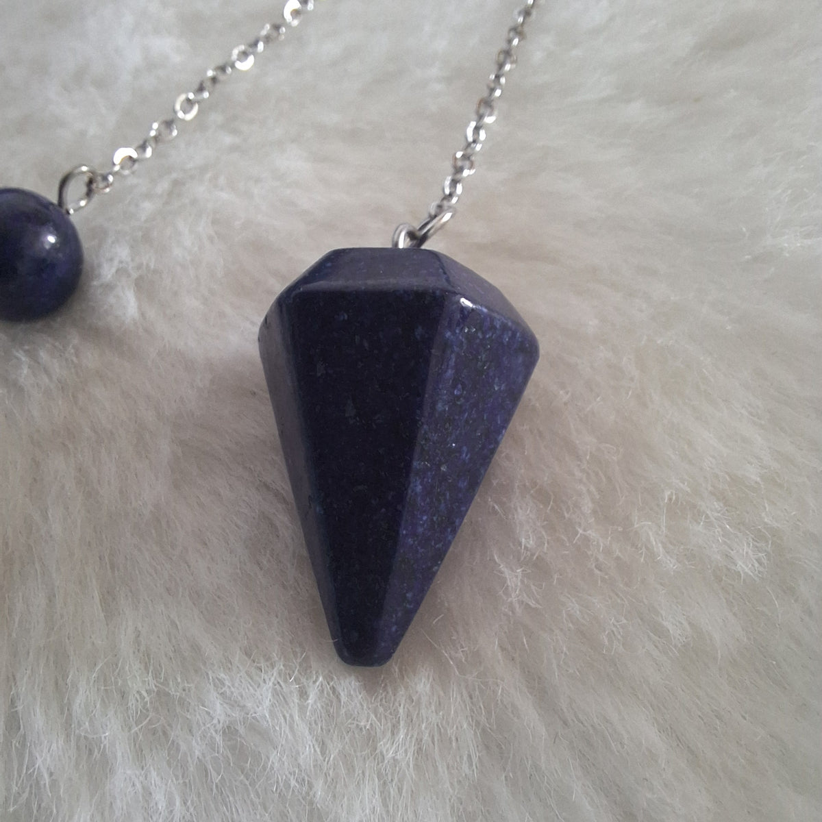 Pendule en Lapis Lazuli – Clairvoyance et Sagesse Intérieure – Bonheur de Lune