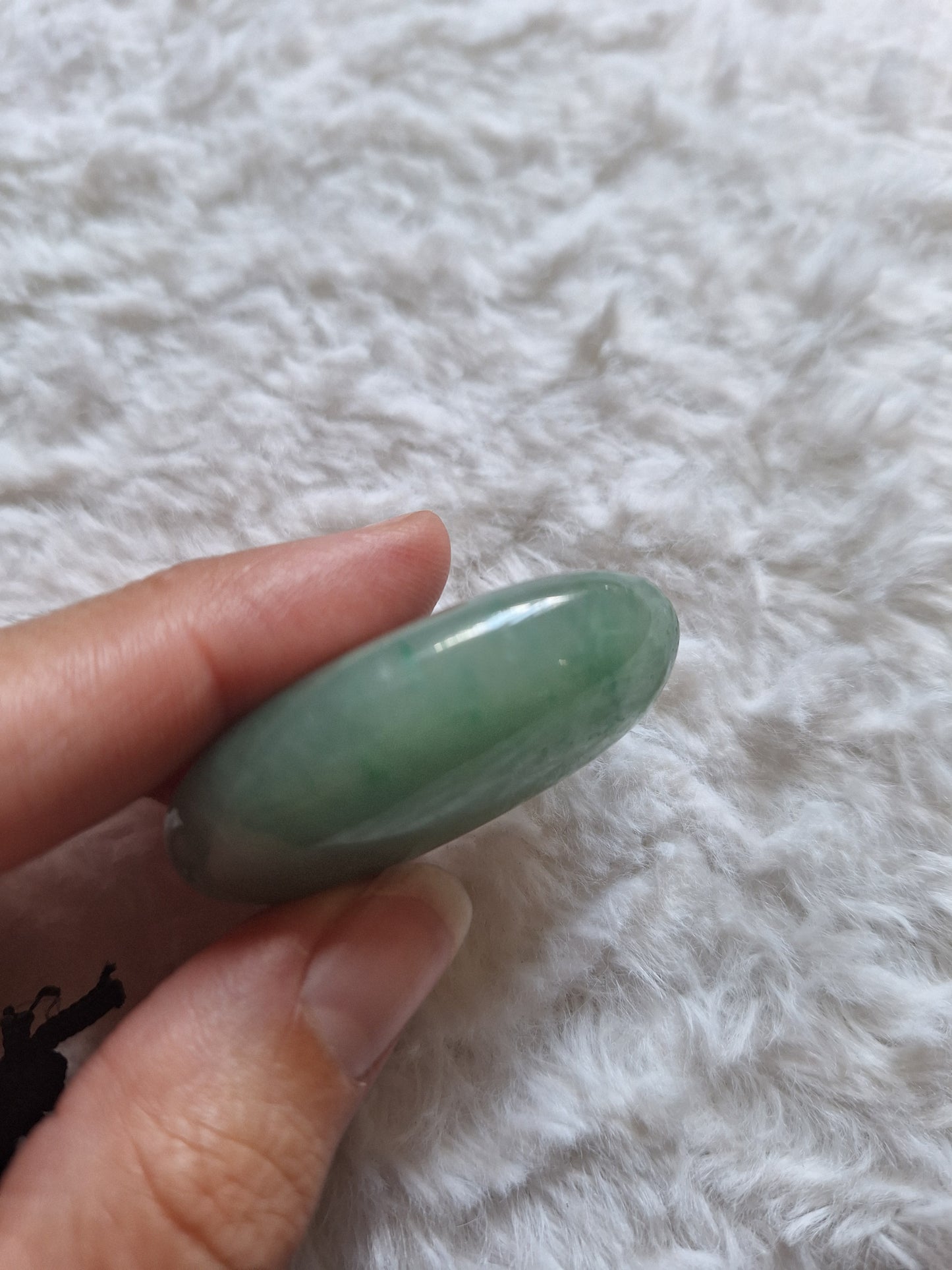 Pierre Aventurine Verte Lithothérapie 4,5 x 3 cm - Pierre Naturelle Bien-être, Chance, Abondance, Apaisement et Croissance Personnelle - Bonheur de Lune