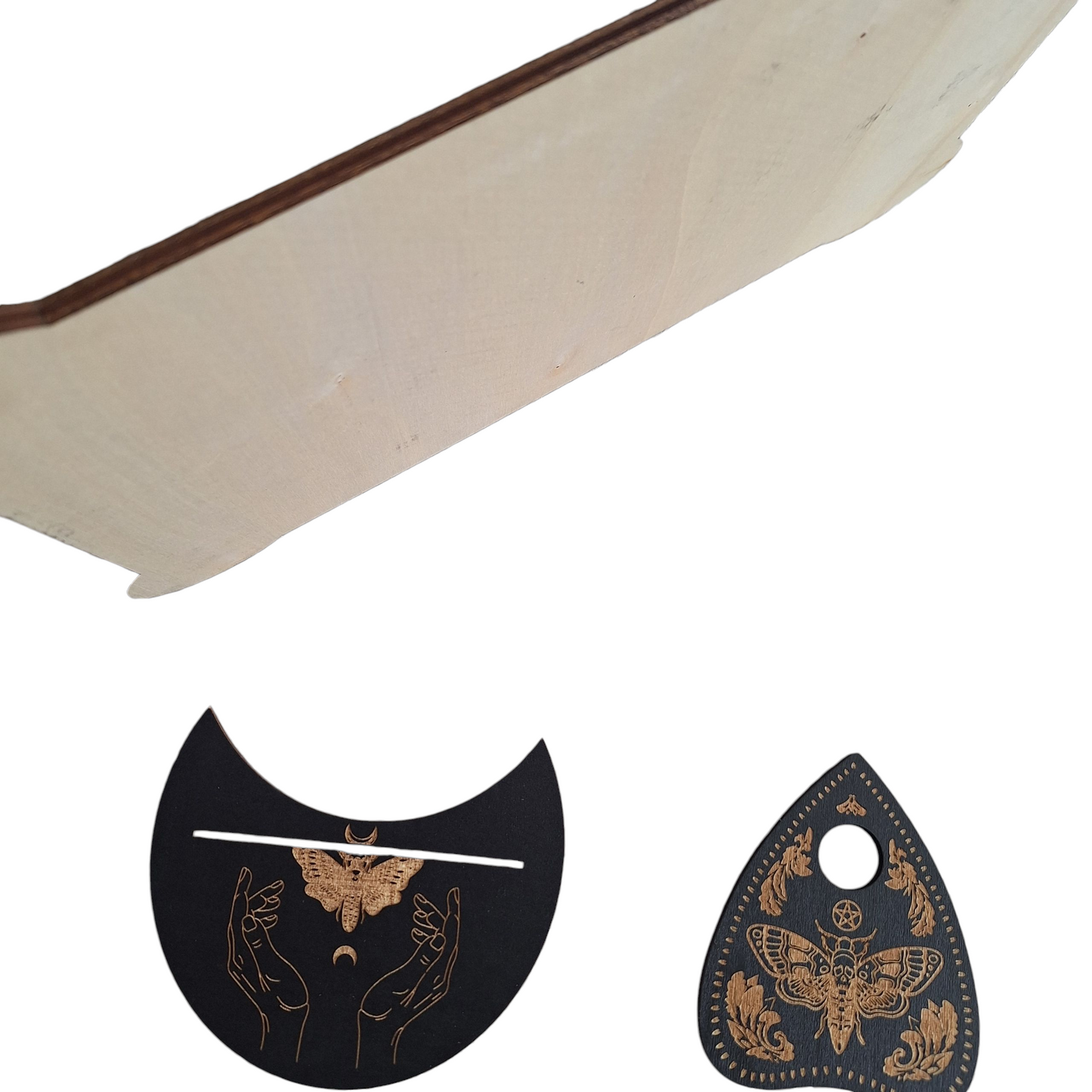Planche de Ouija Papillons de Nuit – Intuition & Transformation - Bonheur de Lune