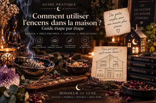Comment utiliser l’encens dans la maison ? Guide étape par étape
