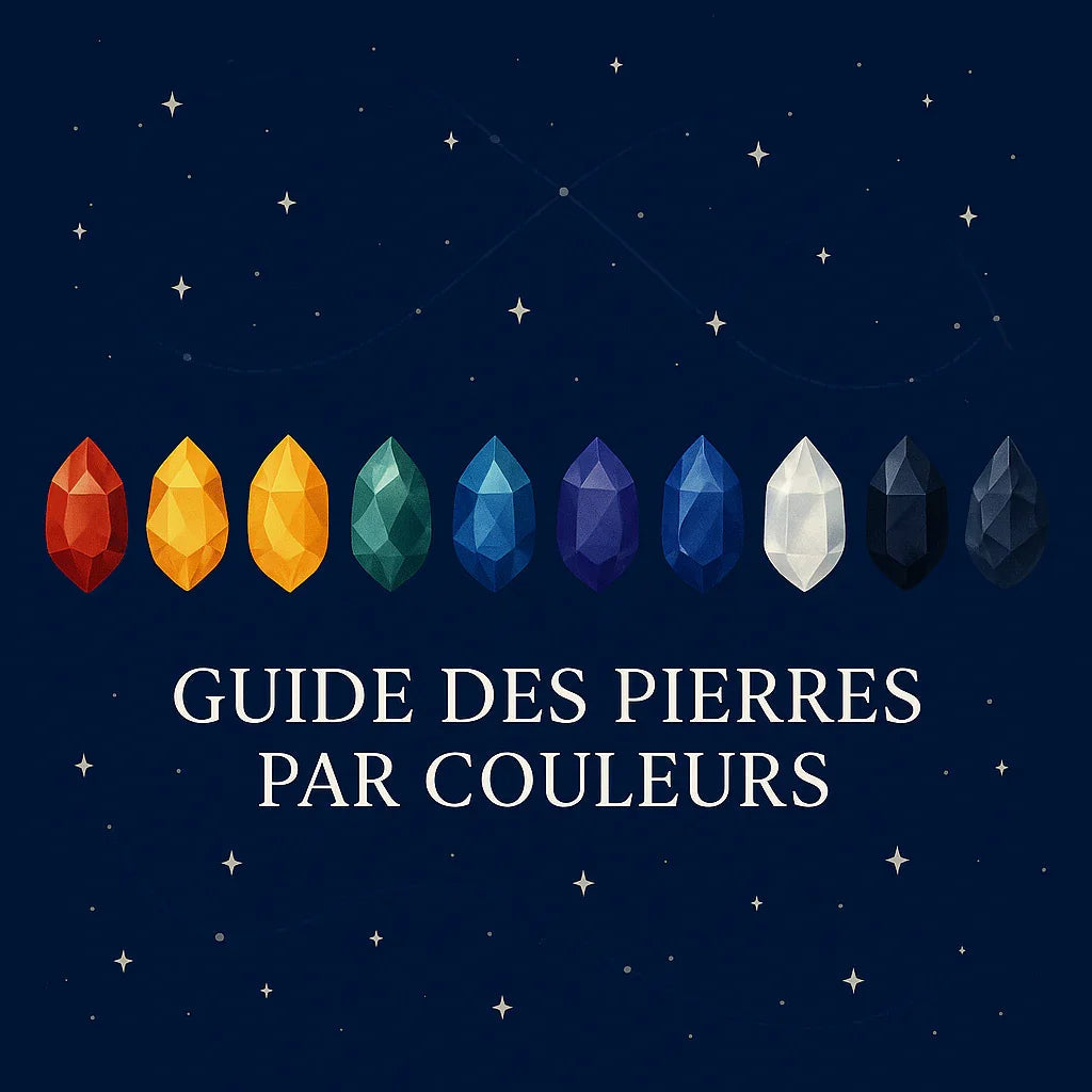 Guide des pierres naturelles par couleur : choisissez selon votre énergie - Bonheur de Lune