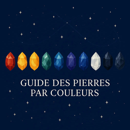 Guide des pierres naturelles par couleur : choisissez selon votre énergie - Bonheur de Lune