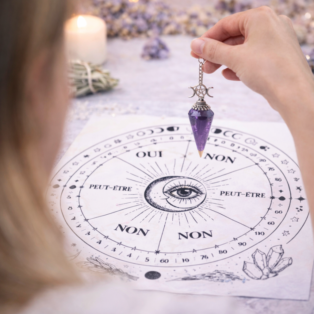 Pendule divinatoire : guide complet pour choisir et utiliser son pendule