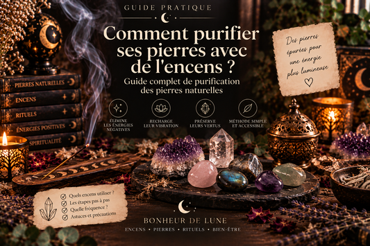 Comment purifier ses pierres avec de l’encens ?