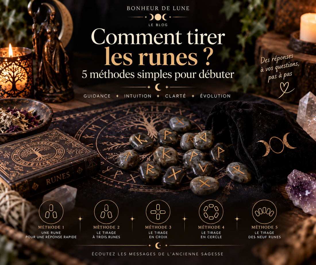 Comment tirer les runes ? 5 méthodes simples pour débuter