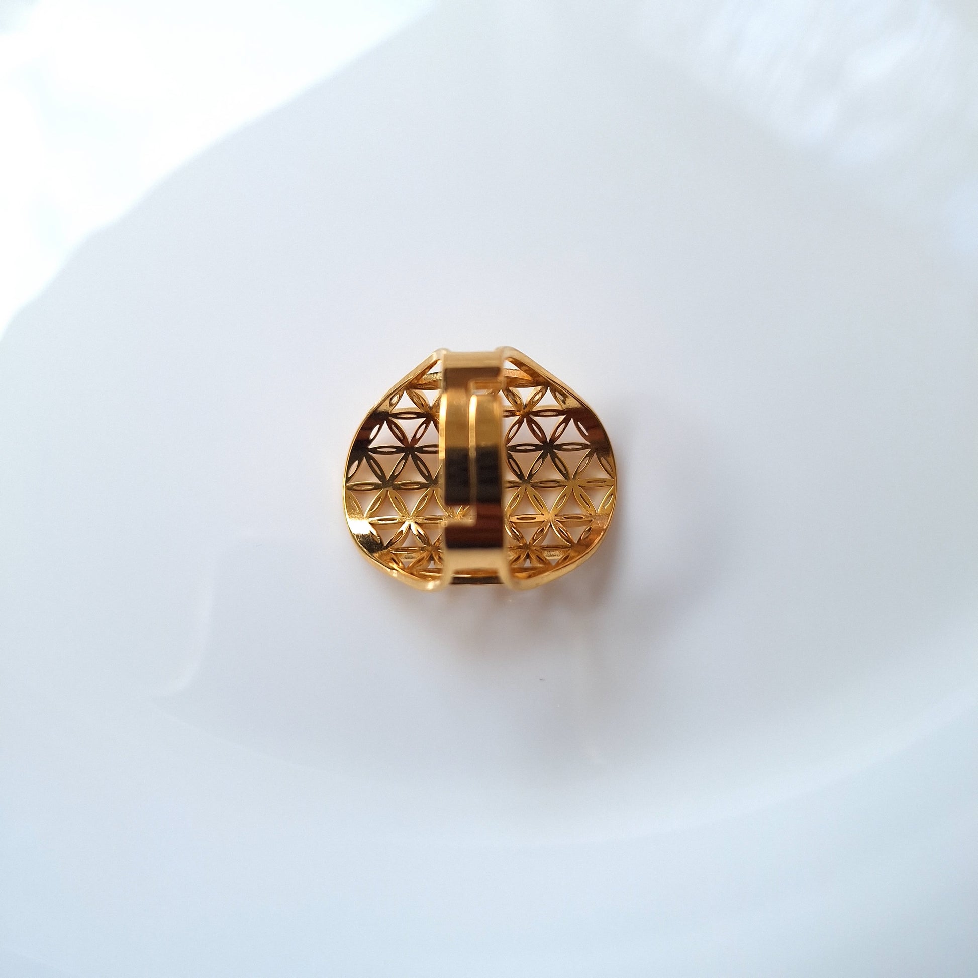 Bague Fleur de Vie "Élégance & Énergie Sacrée" - Bonheur de Lune