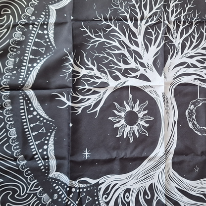 Décoration murale mystique en polyester 75 cm x 58 cm - Bonheur de Lune