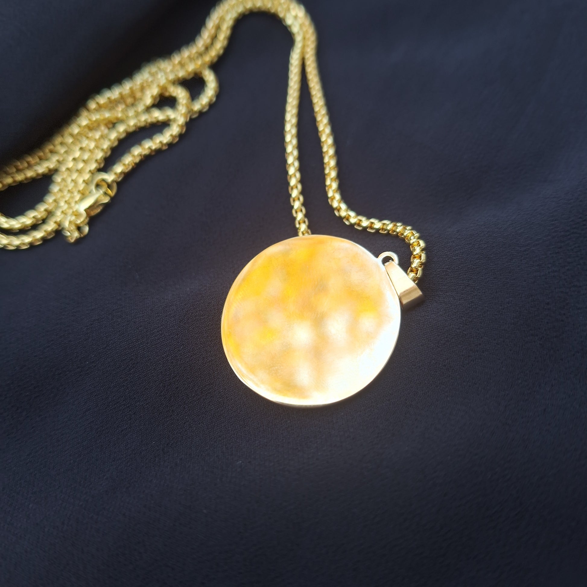 Collier Talisman des 7 Archanges – Protection & Puissance – Acier Inoxydable Doré ou Argenté - Bonheur de Lune