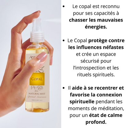 Spray Copal Assainisseur d'air - Aromafume (100ml) - Bonheur de Lune