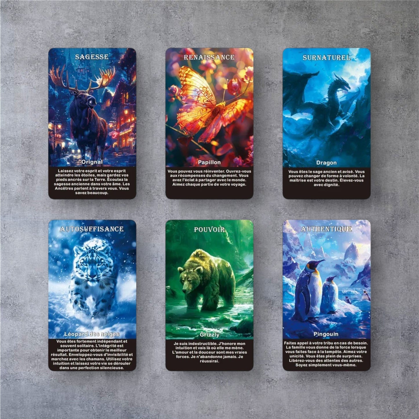 Oracle des Animaux Spirituels – Connexion à la sagesse instinctive - Bonheur de Lune