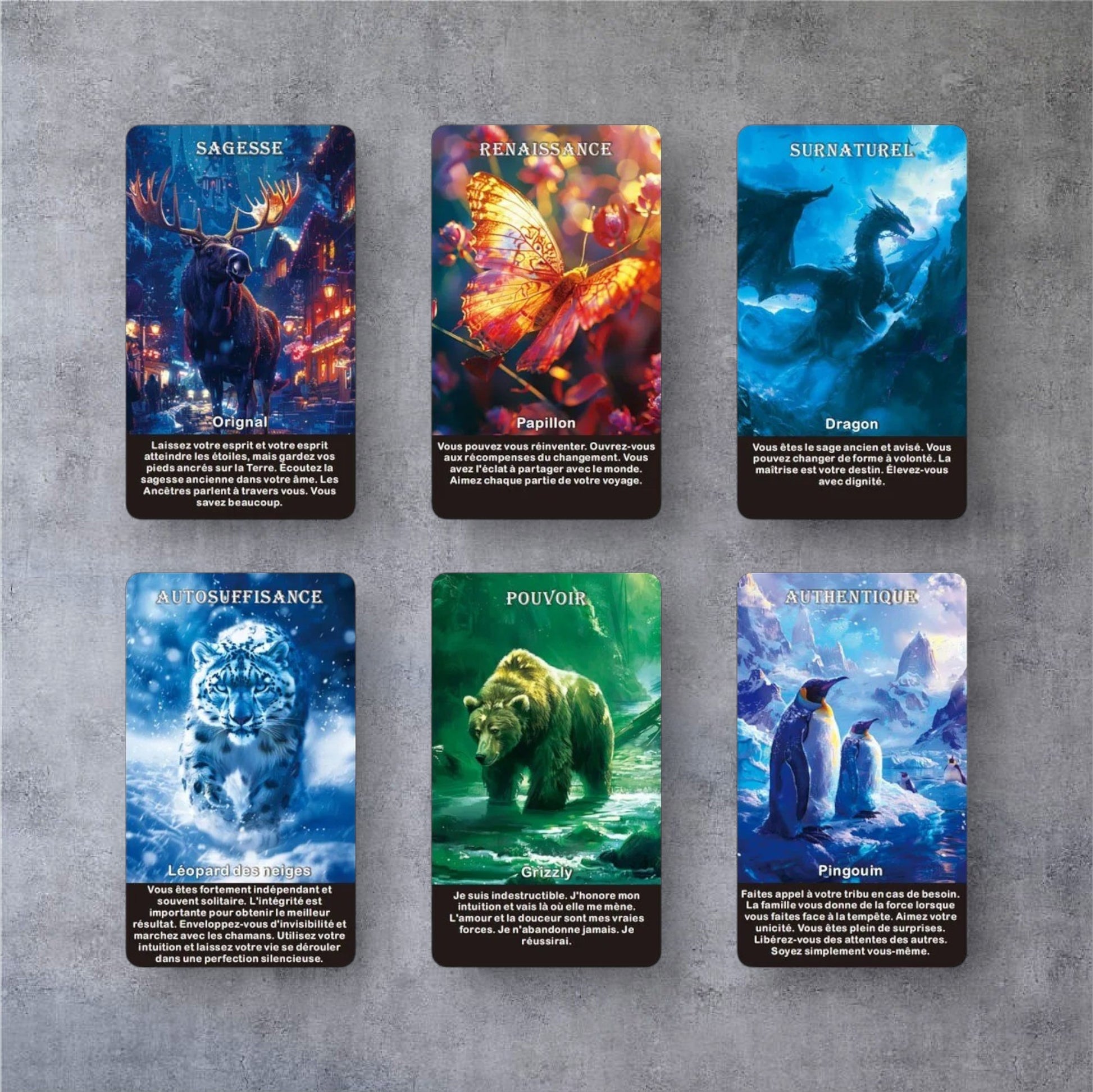 Oracle des Animaux Spirituels – Connexion à la sagesse instinctive - Bonheur de Lune