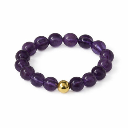 Bague Améthyste – bijou en pierres naturelles violettes – Bonheur de Lune