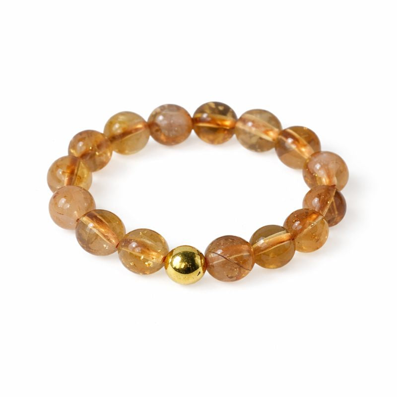 Bague Citrine en Pierre Naturelle – Énergie, Joie et Positivité – Bonheur de Lune