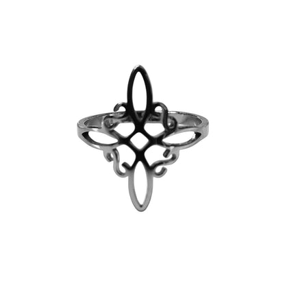 Bague Nœud Sorcière Wicca "Protection & Élégance Mystique" – Bonheur de Lune