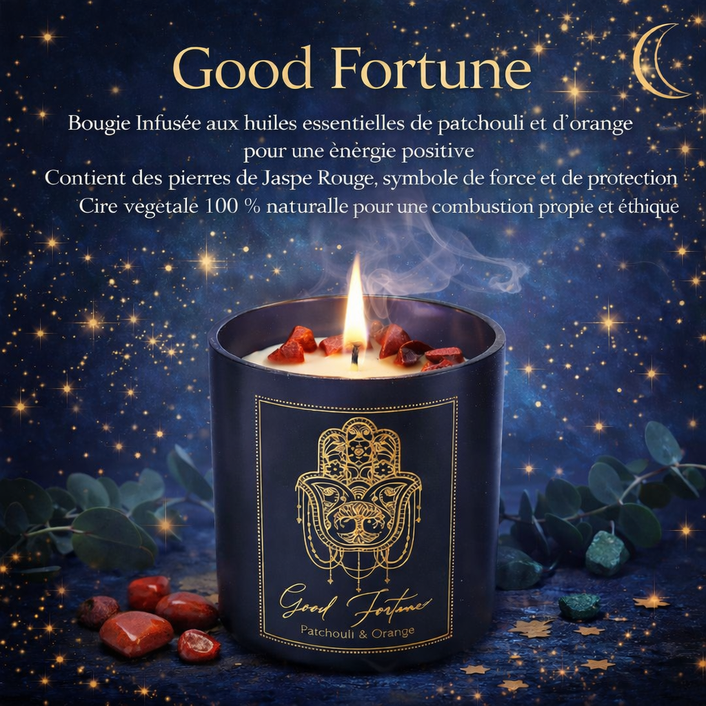 Bougie Magique – Chance et Abondance – Bonheur de Lune