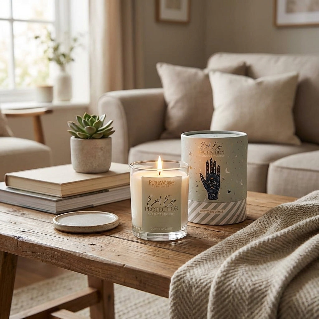 bougie de protection a la sauge