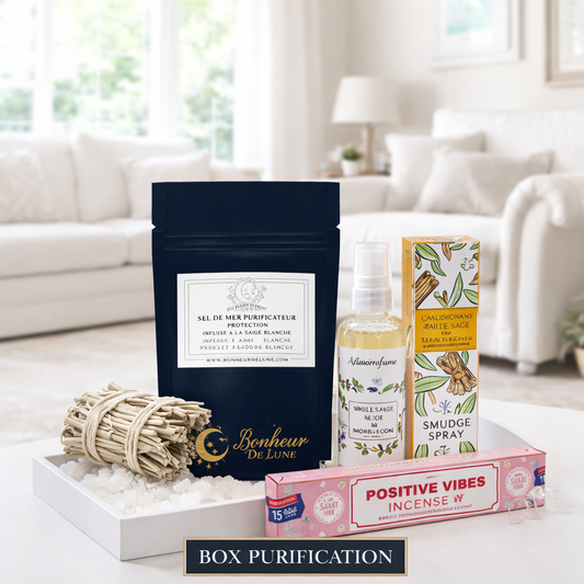 Box Purification Maison – Maison purifiée et protégée – Bonheur de Lune