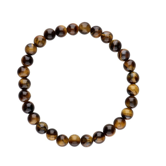 Bracelet Œil de Tigre 6 mm – Protection & Confiance Intérieure – Bonheur de Lune