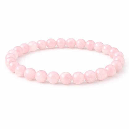 Bracelet Quartz Rose 6 mm – Pierre Naturelle Apaisante – Bonheur de Lune