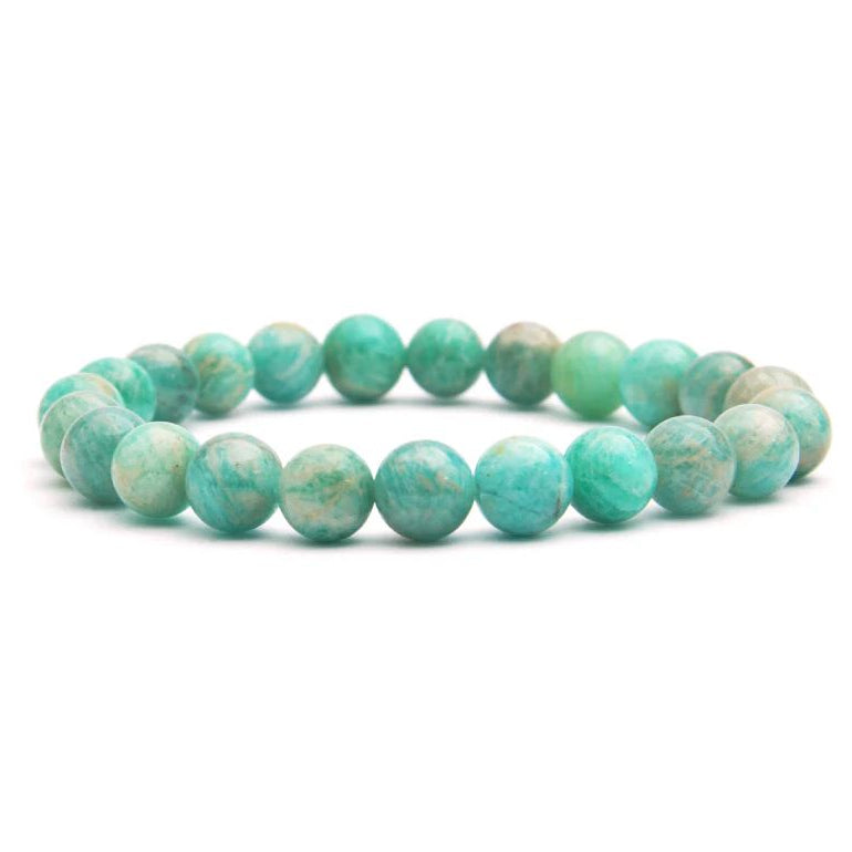 Bracelet Amazonite AA 6 mm – Harmonie, Calme & Sérénité - Bonheur de Lune