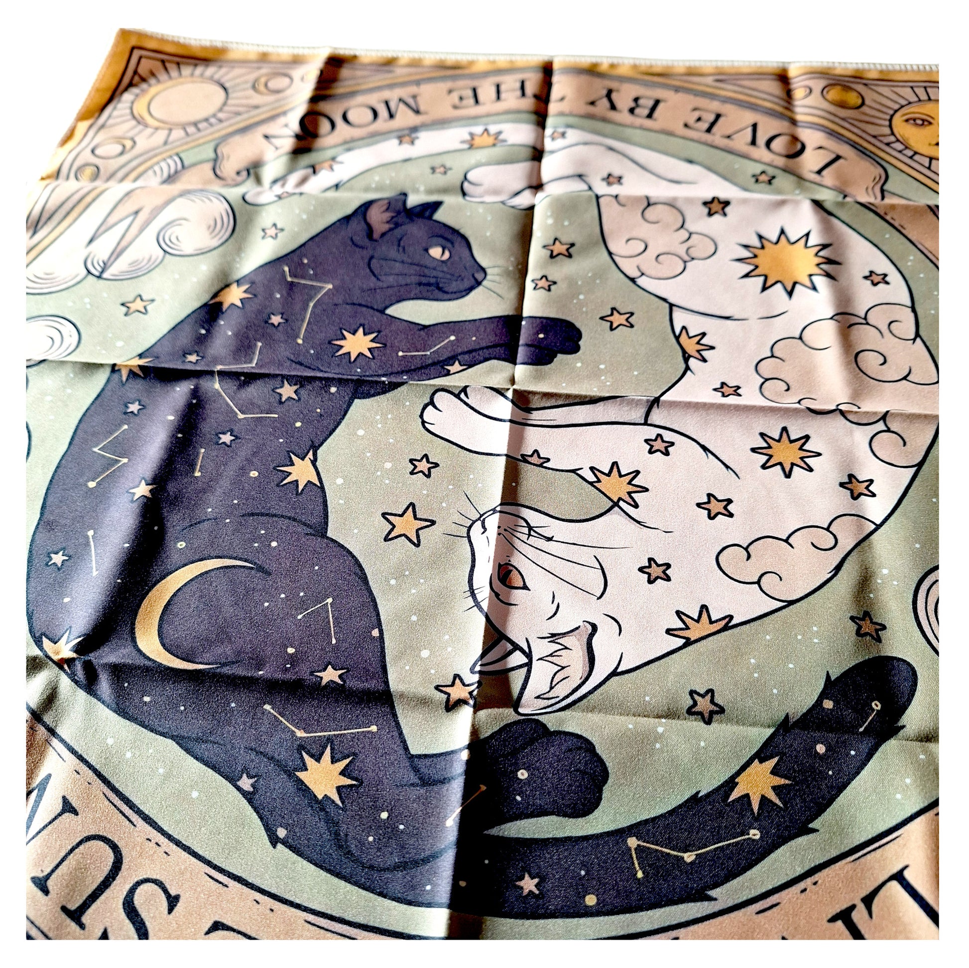 chat yin et yang divination tarot