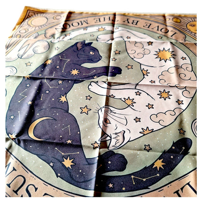 chat yin et yang divination tarot