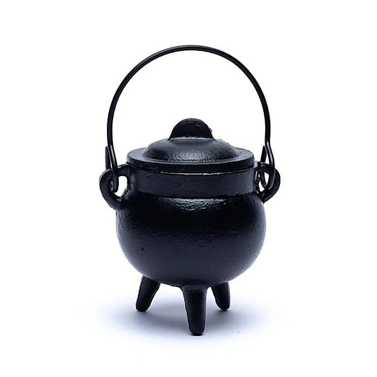 Chaudron en Fonte Taille moyenne – Rituel & Purification – Bonheur de Lune
