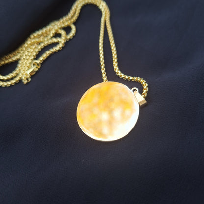 Collier Talisman des 7 Archanges - Protection Spirituelle et Énergie Positive - Acier Inoxydable - Doré ou Argenté – Bonheur de Lune