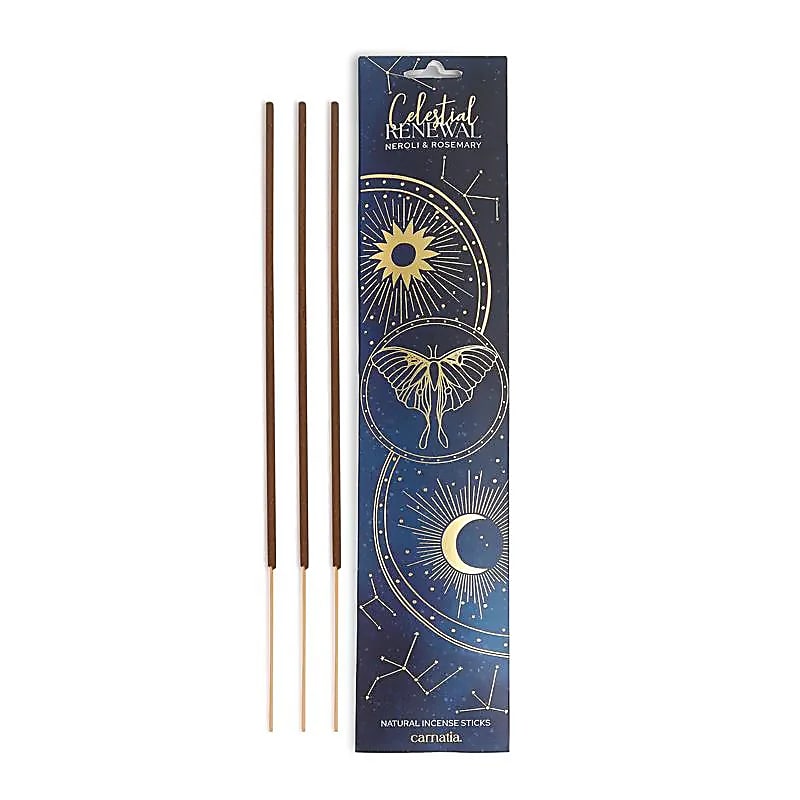 Encens Renouveau Céleste au néroli et romarin – énergie positive – Bonheur de Lune