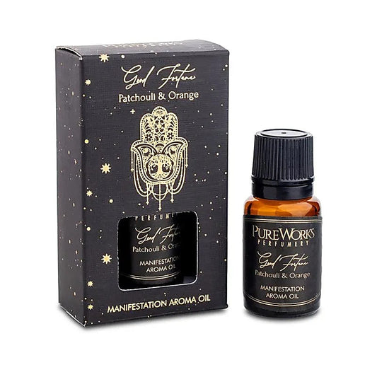 Huile Aromatique "Bonne Fortune" – Attirez Chance et Harmonie – Bonheur de Lune