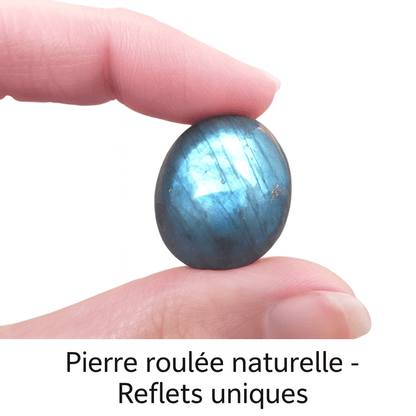 Labradorite Roulée – Pierre de Protection & Anti-stress - Bonheur de Lune