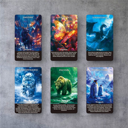 Oracle des Animaux Spirituels – Connexion à la sagesse instinctive – Bonheur de Lune