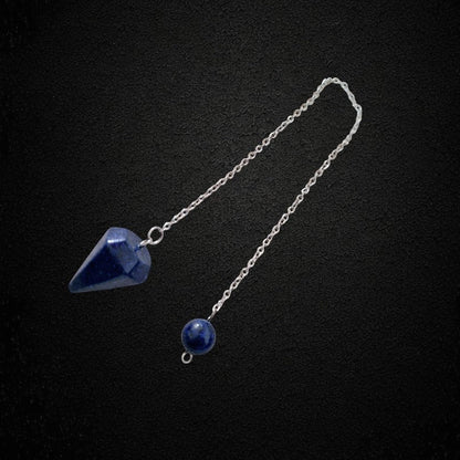 Pendule en Lapis Lazuli – Clairvoyance et Sagesse Intérieure – Bonheur de Lune