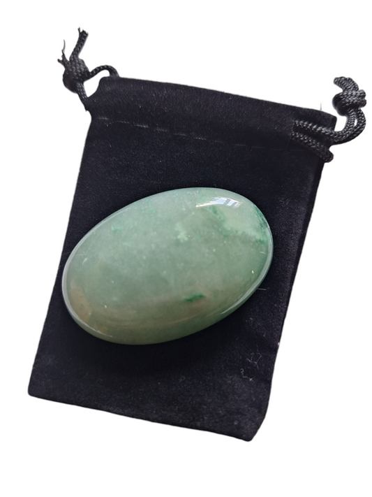 Pierre d’Aventurine Verte 4,5 x 3 cm – Chance, Calme & Croissance Personnelle – Bonheur de Lune