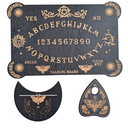 Planche de Ouija Papillons de Nuit – Intuition & Transformation – Bonheur de Lune
