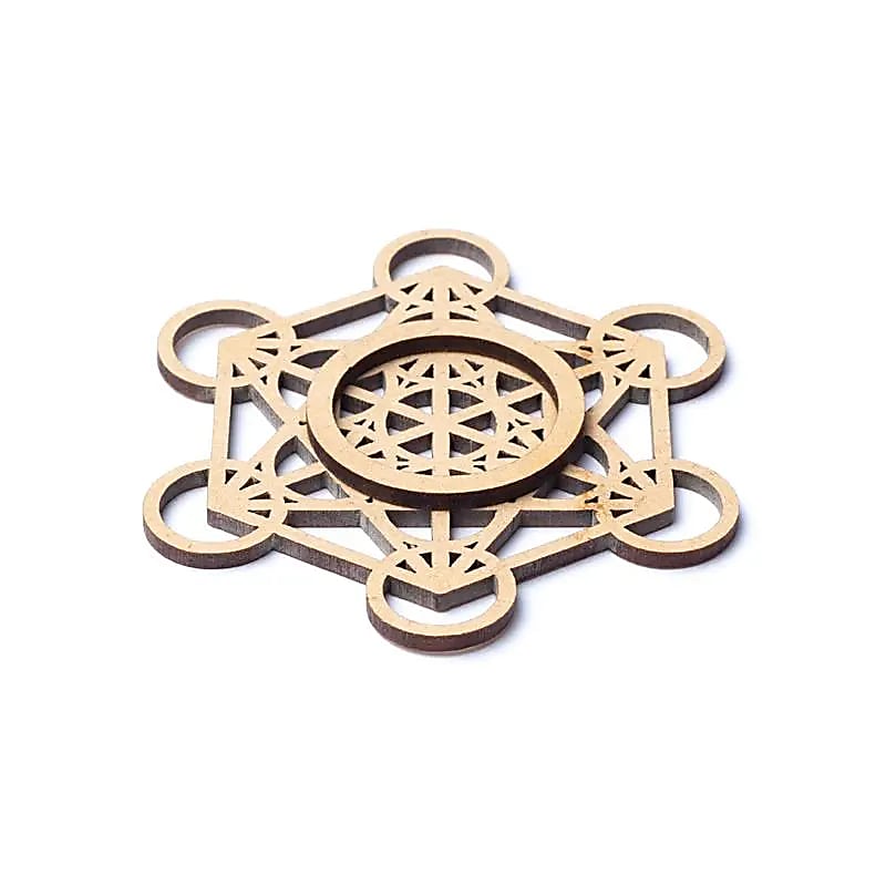 Rechargement Cube de Métatron 7 cm – Harmonie & Énergie Sacrée - Bonheur de Lune