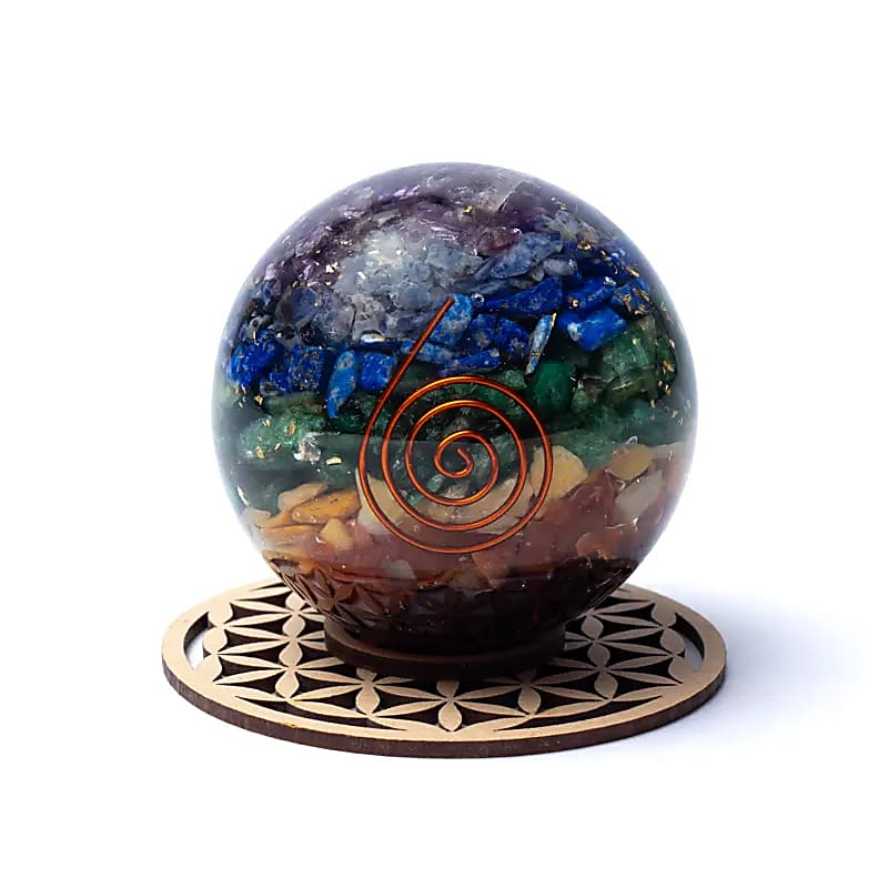 Rechargement Fleur de Vie 7 cm – Harmonie & Énergie Sacrée - Bonheur de Lune