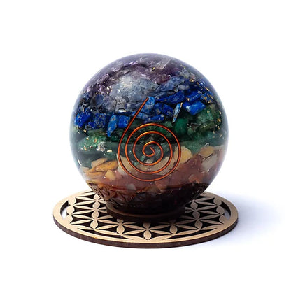 Rechargement Fleur de Vie 7 cm – Harmonie & Énergie Sacrée - Bonheur de Lune