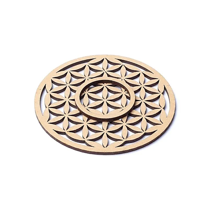 Rechargement Fleur de Vie 7 cm – Harmonie & Énergie Sacrée - Bonheur de Lune