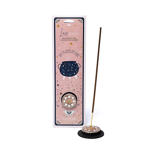 Encens Celestial Magic Philtre d'Amour + Porte-Encens offert - Bonheur de Lune