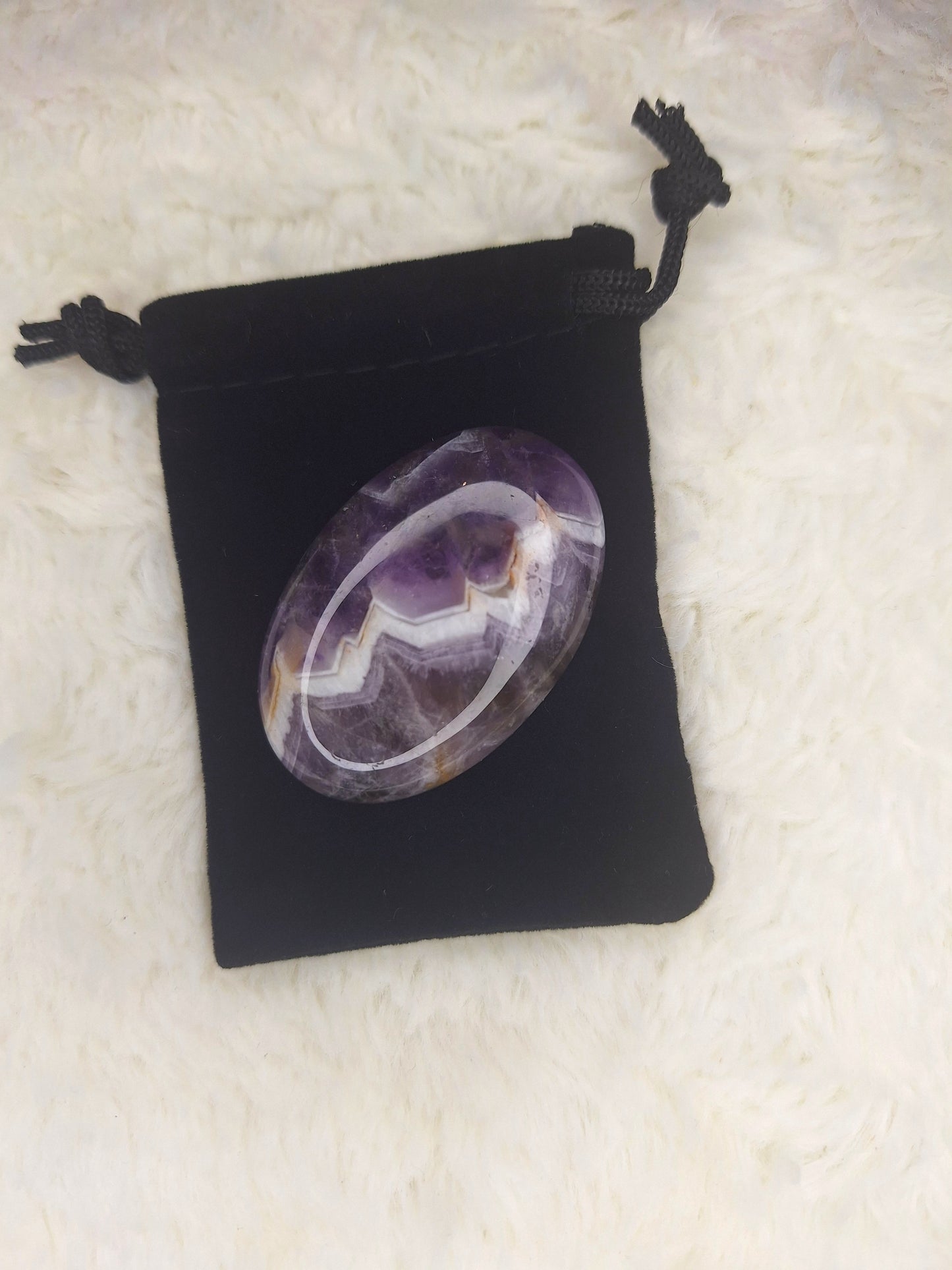 Pierre de Poche en Améthyste "Sérénité, Clarté, Protection" - Bonheur de Lune