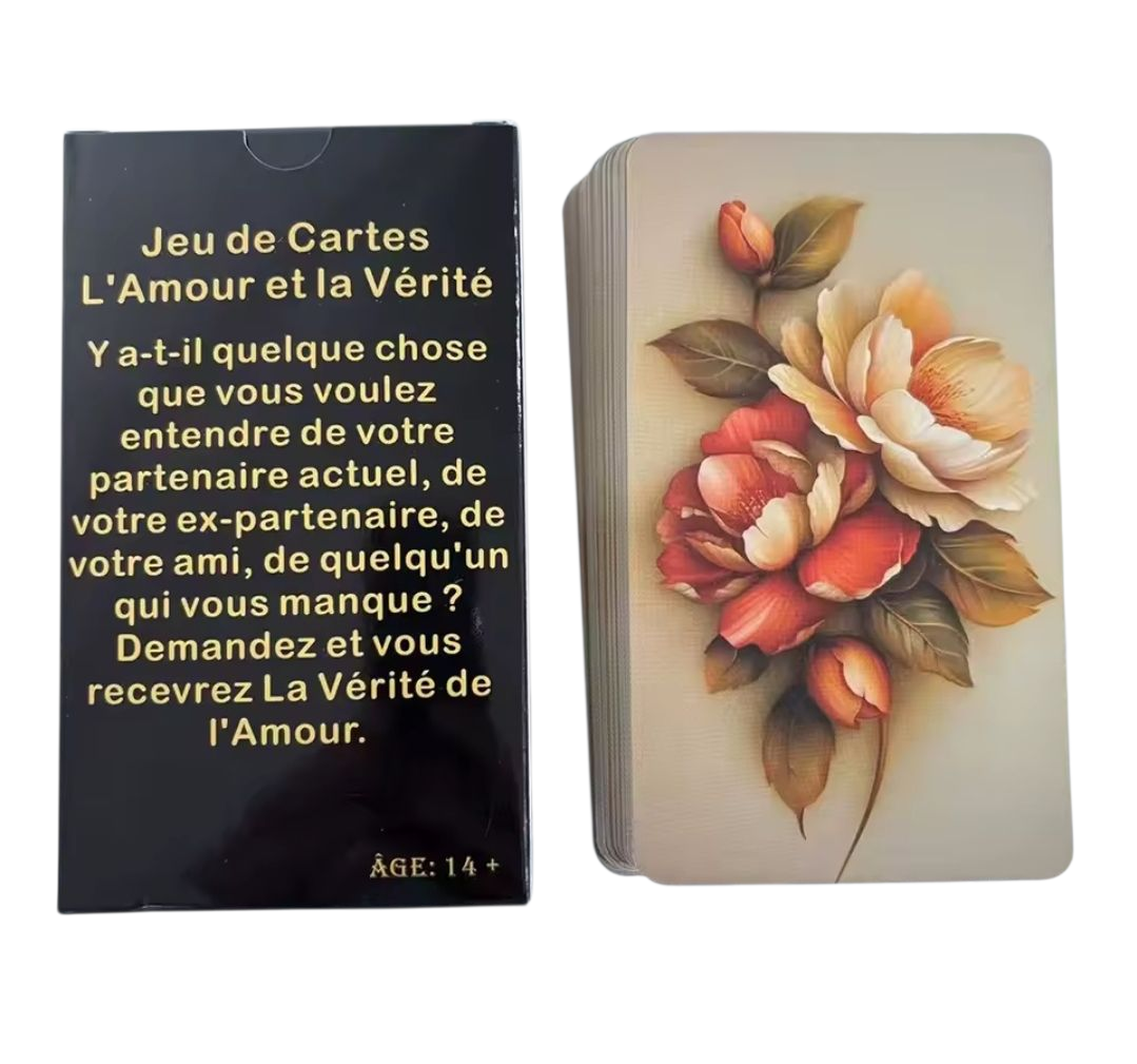 Oracle de l’Amour et de la Vérité – 52 cartes pour entendre ce que votre cœur attend - Bonheur de Lune