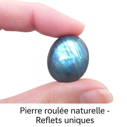 Labradorite Roulée – Pierre de Protection & Anti-stress - Bonheur de Lune