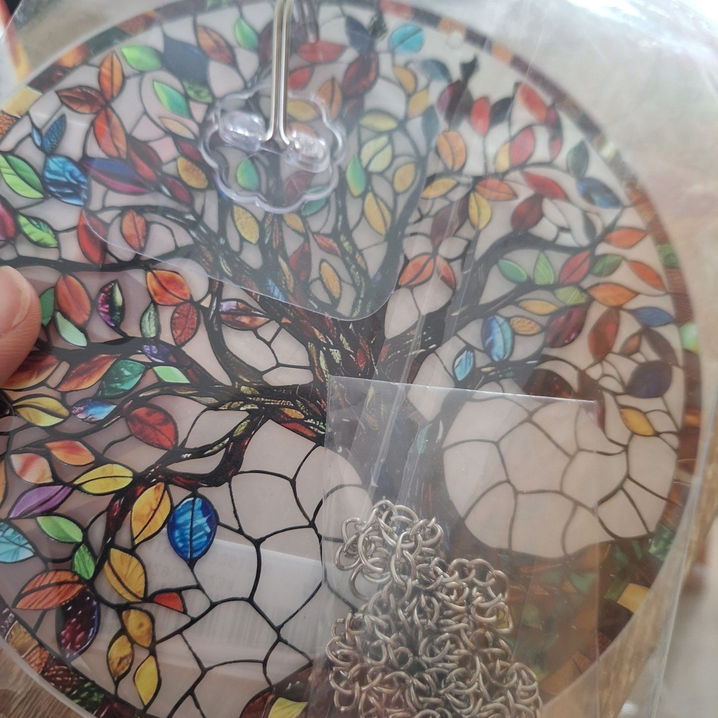 Vitrail à suspendre Arbre de Vie – Harmonie, croissance et énergie naturelle - Bonheur de Lune