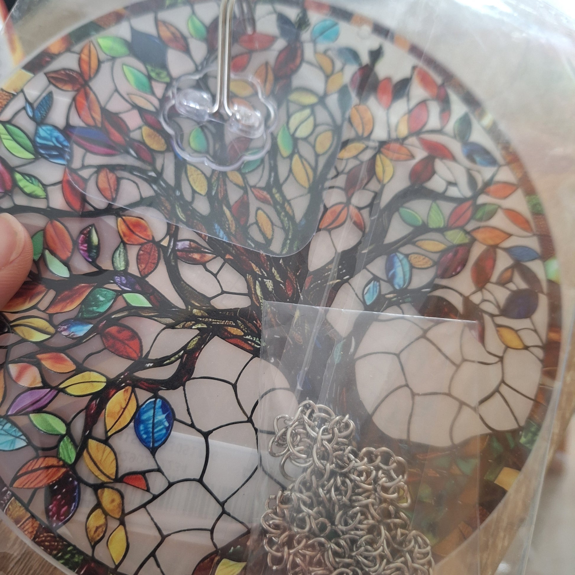 Vitrail à suspendre Arbre de Vie – Harmonie, croissance et énergie naturelle - Bonheur de Lune