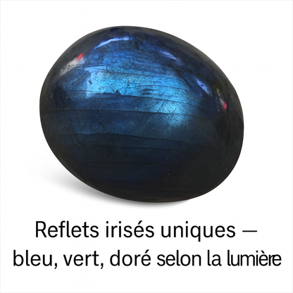 Labradorite Roulée – Pierre de Protection & Anti-stress - Bonheur de Lune
